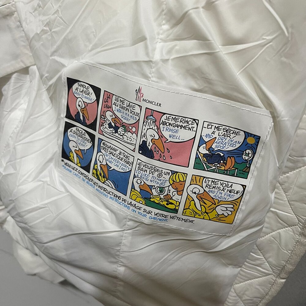 Moncler Boed Hooded Shearling-Trimmed Short Down Jacket - Picture 8 of 11